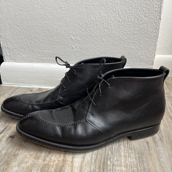 Allen Edmonds Rafael Chukka Boots Men’s Size 11.5 Handcrafted Leather Lace-Up - Picture 2 of 10